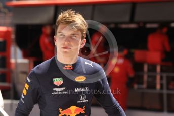 World © Octane Photographic Ltd. Formula 1 – Spanish In-season testing. Aston Martin Red Bull Racing RB15 – Daniel Ticktum. Circuit de Barcelona Catalunya, Spain. Wednesday 15th May 2019.