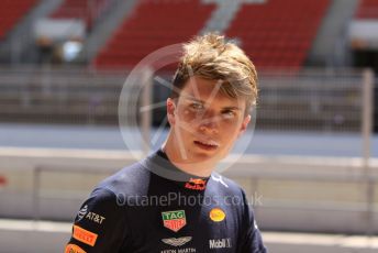 World © Octane Photographic Ltd. Formula 1 – Spanish In-season testing. Aston Martin Red Bull Racing RB15 – Daniel Ticktum. Circuit de Barcelona Catalunya, Spain. Wednesday 15th May 2019.