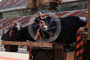 World © Octane Photographic Ltd. Formula 1 – Spanish In-season testing. Aston Martin Red Bull Racing RB15 – Daniel Ticktum. Circuit de Barcelona Catalunya, Spain. Wednesday 15th May 2019.