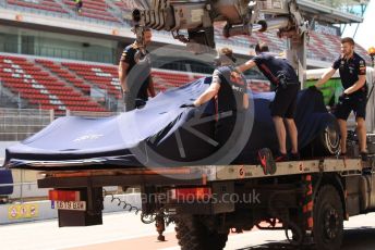 World © Octane Photographic Ltd. Formula 1 – Spanish In-season testing. Aston Martin Red Bull Racing RB15 – Daniel Ticktum. Circuit de Barcelona Catalunya, Spain. Wednesday 15th May 2019.