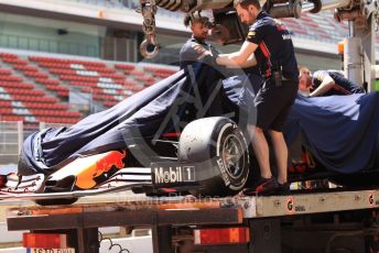 World © Octane Photographic Ltd. Formula 1 – Spanish In-season testing. Aston Martin Red Bull Racing RB15 – Daniel Ticktum. Circuit de Barcelona Catalunya, Spain. Wednesday 15th May 2019.