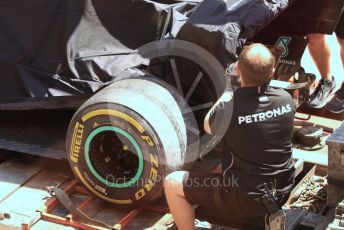 World © Octane Photographic Ltd. Formula 1 – Spanish In-season testing. Mercedes AMG Petronas Motorsport AMG F1 W10 EQ Power+ - Nikita Mazepin. Circuit de Barcelona Catalunya, Spain. Wednesday 15th May 2019.