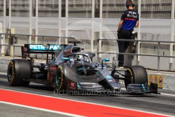 World © Octane Photographic Ltd. Formula 1 – Spanish In-season testing. Mercedes AMG Petronas Motorsport AMG F1 W10 EQ Power+ - Nikita Mazepin. Circuit de Barcelona Catalunya, Spain. Wednesday 15th May 2019.