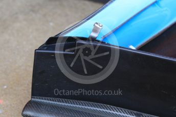 World © Octane Photographic Ltd. Formula 1 – Spanish In-season testing. ROKiT Williams Racing FW42 front wing end plate– Nicholas Latifi Circuit de Barcelona Catalunya, Spain. Wednesday 15th May 2019.