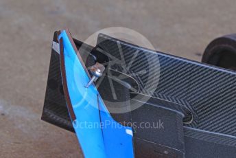 World © Octane Photographic Ltd. Formula 1 – Spanish In-season testing. ROKiT Williams Racing FW42 front wing end plate– Nicholas Latifi Circuit de Barcelona Catalunya, Spain. Wednesday 15th May 2019.