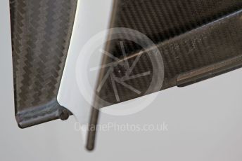 World © Octane Photographic Ltd. Formula 1 – Spanish In-season testing. Alfa Romeo Racing C38 front wing end plate – Kimi Raikkonen. Circuit de Barcelona Catalunya, Spain. Wednesday 15th May 2019.