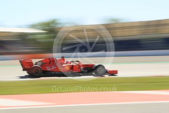 World © Octane Photographic Ltd. Formula 1 – Spanish Pirelli In-season testing. Scuderia Ferrari SF90 – Charles Leclerc. Circuit de Barcelona Catalunya, Spain. Wednesday 15th May 2019.