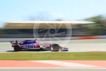 World © Octane Photographic Ltd. Formula 1 – Spanish In-season Pirelli testing. SportPesa Racing Point RP19 - Lance Stroll. Circuit de Barcelona Catalunya, Spain. Wednesday 15th May 2019.