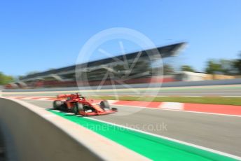 World © Octane Photographic Ltd. Formula 1 – Spanish Pirelli In-season testing. Scuderia Ferrari SF90 – Charles Leclerc. Circuit de Barcelona Catalunya, Spain. Wednesday 15th May 2019.