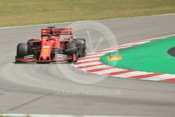 World © Octane Photographic Ltd. Formula 1 – Spanish Pirelli In-season testing. Scuderia Ferrari SF90 – Charles Leclerc. Circuit de Barcelona Catalunya, Spain. Wednesday 15th May 2019.