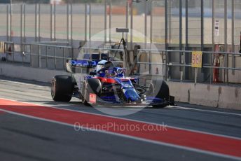 World © Octane Photographic Ltd. Formula 1 – Spanish In-season testing. Scuderia Toro Rosso STR14 – Alex Albon. Circuit de Barcelona Catalunya, Spain. Wednesday 15th 2019.