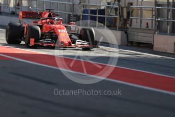 World © Octane Photographic Ltd. Formula 1 – Spanish Pirelli In-season testing. Scuderia Ferrari SF90 – Charles Leclerc. Circuit de Barcelona Catalunya, Spain. Wednesday 15th May 2019.