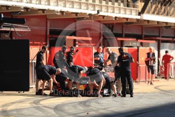 World © Octane Photographic Ltd. Formula 1 – Spanish In-season testing. Aston Martin Red Bull Racing RB15 – Daniel Ticktum. Circuit de Barcelona Catalunya, Spain. Wednesday 15th May 2019.