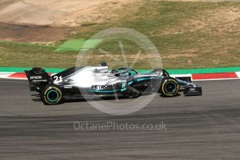 World © Octane Photographic Ltd. Formula 1 – Spanish In-season testing. Mercedes AMG Petronas Motorsport AMG F1 W10 EQ Power+ - Nikita Mazepin. Circuit de Barcelona Catalunya, Spain. Wednesday 15th May 2019.