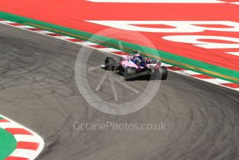 World © Octane Photographic Ltd. Formula 1 – Spanish In-season Pirelli testing. SportPesa Racing Point RP19 - Lance Stroll. Circuit de Barcelona Catalunya, Spain. Wednesday 15th May 2019.