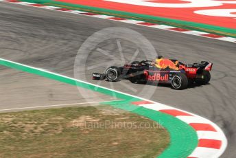 World © Octane Photographic Ltd. Formula 1 – Spanish In-season testing. Aston Martin Red Bull Racing RB15 – Daniel Ticktum stops on circuit. Circuit de Barcelona Catalunya, Spain. Wednesday 15th May 2019.