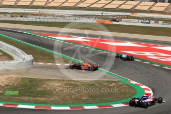 World © Octane Photographic Ltd. Formula 1 – Spanish In-season testing. Aston Martin Red Bull Racing RB15 – Daniel Ticktum stops on circuit. Circuit de Barcelona Catalunya, Spain. Wednesday 15th May 2019.