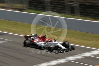 World © Octane Photographic Ltd. Formula 1 – Spanish In-season testing. Alfa Romeo Racing C38 – Kimi Raikkonen. Circuit de Barcelona Catalunya, Spain. Wednesday 15th May 2019.