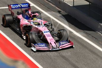 World © Octane Photographic Ltd. Formula 1 – Spanish In-season testing. SportPesa Racing Point RP19 - Nick Yelloly. Circuit de Barcelona Catalunya, Spain. Wednesday 15th May 2019.