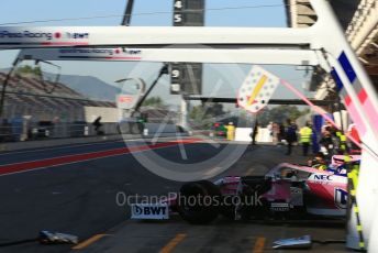 World © Octane Photographic Ltd. Formula 1 – Spanish In-season testing. SportPesa Racing Point RP19 - Nick Yelloly. Circuit de Barcelona Catalunya, Spain. Wednesday 15th May 2019.