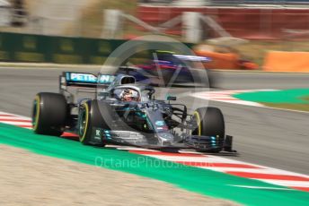 World © Octane Photographic Ltd. Formula 1 – Spanish GP. Practice 1. Mercedes AMG Petronas Motorsport AMG F1 W10 EQ Power+ - Lewis Hamilton. Circuit de Barcelona Catalunya, Spain. Friday 10th May 2019.