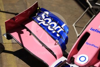 World © Octane Photographic Ltd. Formula 1 – Spanish GP. Practice 1. SportPesa Racing Point RP19.. Circuit de Barcelona Catalunya, Spain. Friday 10th May 2019.