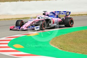 World © Octane Photographic Ltd. Formula 1 – Spanish GP. Practice 1. SportPesa Racing Point RP19 - Sergio Perez. Circuit de Barcelona Catalunya, Spain. Friday 10th May 2019.