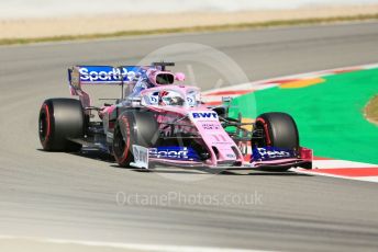 World © Octane Photographic Ltd. Formula 1 – Spanish GP. Practice 1. SportPesa Racing Point RP19 - Sergio Perez. Circuit de Barcelona Catalunya, Spain. Friday 10th May 2019.