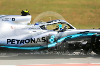 World © Octane Photographic Ltd. Formula 1 – Spanish GP. Practice 1. Mercedes AMG Petronas Motorsport AMG F1 W10 EQ Power+ - Valtteri Bottas. Circuit de Barcelona Catalunya, Spain. Friday 10th May 2019.