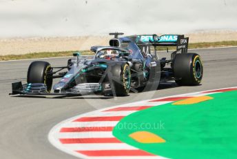 World © Octane Photographic Ltd. Formula 1 – Spanish GP. Practice 1. Mercedes AMG Petronas Motorsport AMG F1 W10 EQ Power+ - Lewis Hamilton. Circuit de Barcelona Catalunya, Spain. Friday 10th May 2019.