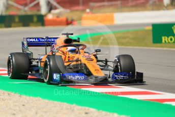 World © Octane Photographic Ltd. Formula 1 – Spanish GP. Practice 1. McLaren MCL34 – Carlos Sainz. Circuit de Barcelona Catalunya, Spain. Friday 10th May 2019.