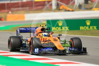 World © Octane Photographic Ltd. Formula 1 – Spanish GP. Practice 1. McLaren MCL34 – Lando Norris. Circuit de Barcelona Catalunya, Spain. Friday 10th May 2019.