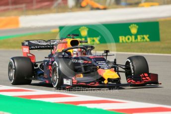 World © Octane Photographic Ltd. Formula 1 – Spanish GP. Practice 1. Aston Martin Red Bull Racing RB15 – Max Verstappen. Circuit de Barcelona Catalunya, Spain. Friday 10th May 2019.