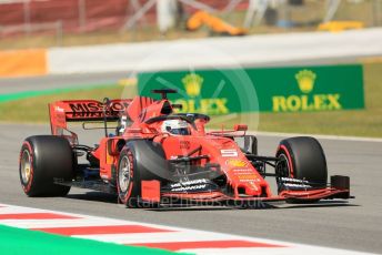 World © Octane Photographic Ltd. Formula 1 – Spanish GP. Practice 1. Scuderia Ferrari SF90 – Sebastian Vettel. Circuit de Barcelona Catalunya, Spain. Friday 10th May 2019.