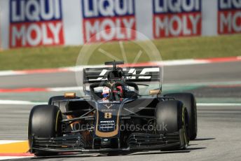 World © Octane Photographic Ltd. Formula 1 – Spanish GP. Practice 1. Rich Energy Haas F1 Team VF19 – Romain Grosjean. Circuit de Barcelona Catalunya, Spain. Friday 10th May 2019.