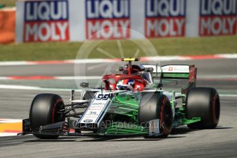 World © Octane Photographic Ltd. Formula 1 – Spanish GP. Practice 1. Alfa Romeo Racing C38 – Antonio Giovinazzi. Circuit de Barcelona Catalunya, Spain. Friday 10th May 2019.