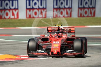 World © Octane Photographic Ltd. Formula 1 – Spanish GP. Practice 1. Scuderia Ferrari SF90 – Charles Leclerc. Circuit de Barcelona Catalunya, Spain. Friday 10th May 2019.