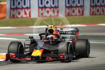 World © Octane Photographic Ltd. Formula 1 – Spanish GP. Practice 1. Aston Martin Red Bull Racing RB15 – Pierre Gasly. Circuit de Barcelona Catalunya, Spain. Friday 10th May 2019.