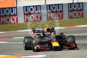 World © Octane Photographic Ltd. Formula 1 – Spanish GP. Practice 1. Aston Martin Red Bull Racing RB15 – Pierre Gasly. Circuit de Barcelona Catalunya, Spain. Friday 10th May 2019.