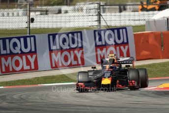 World © Octane Photographic Ltd. Formula 1 – Spanish GP. Practice 1. Aston Martin Red Bull Racing RB15 – Pierre Gasly. Circuit de Barcelona Catalunya, Spain. Friday 10th May 2019.