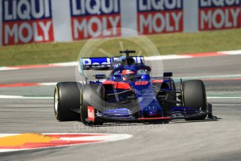 World © Octane Photographic Ltd. Formula 1 – Spanish GP. Practice 1. Scuderia Toro Rosso STR14 – Daniil Kvyat. Circuit de Barcelona Catalunya, Spain. Friday 10th May 2019.