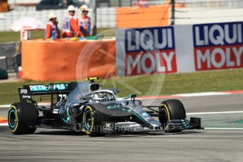 World © Octane Photographic Ltd. Formula 1 – Spanish GP. Practice 1. Mercedes AMG Petronas Motorsport AMG F1 W10 EQ Power+ - Valtteri Bottas. Circuit de Barcelona Catalunya, Spain. Friday 10th May 2019