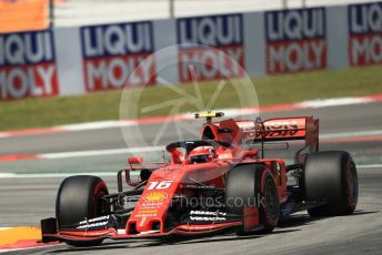 World © Octane Photographic Ltd. Formula 1 – Spanish GP. Practice 1. Scuderia Ferrari SF90 – Charles Leclerc. Circuit de Barcelona Catalunya, Spain. Friday 10th May 2019.