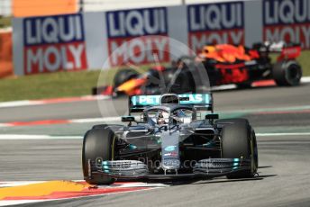 World © Octane Photographic Ltd. Formula 1 – Spanish GP. Practice 1. Mercedes AMG Petronas Motorsport AMG F1 W10 EQ Power+ - Lewis Hamilton. Circuit de Barcelona Catalunya, Spain. Friday 10th May 2019.