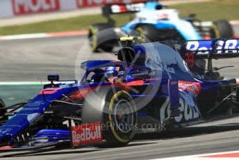 World © Octane Photographic Ltd. Formula 1 – Spanish GP. Practice 1. Scuderia Toro Rosso STR14 – Alexander Albon. Circuit de Barcelona Catalunya, Spain. Friday 10th May 2019.