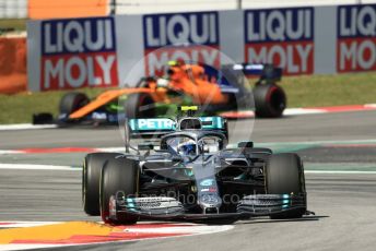 World © Octane Photographic Ltd. Formula 1 – Spanish GP. Practice 1. Mercedes AMG Petronas Motorsport AMG F1 W10 EQ Power+ - Valtteri Bottas. Circuit de Barcelona Catalunya, Spain. Friday 10th May 2019.