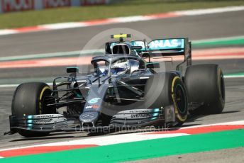 World © Octane Photographic Ltd. Formula 1 – Spanish GP. Practice 1. Mercedes AMG Petronas Motorsport AMG F1 W10 EQ Power+ - Valtteri Bottas. Circuit de Barcelona Catalunya, Spain. Friday 10th May 2019.