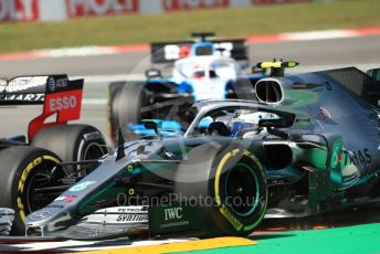 World © Octane Photographic Ltd. Formula 1 – Spanish GP. Practice 1. Mercedes AMG Petronas Motorsport AMG F1 W10 EQ Power+ - Valtteri Bottas. Circuit de Barcelona Catalunya, Spain. Friday 10th May 2019.