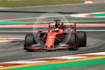 World © Octane Photographic Ltd. Formula 1 – Spanish GP. Practice 1. Scuderia Ferrari SF90 – Sebastian Vettel. Circuit de Barcelona Catalunya, Spain. Friday 10th May 2019.