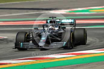 World © Octane Photographic Ltd. Formula 1 – Spanish GP. Practice 1. Mercedes AMG Petronas Motorsport AMG F1 W10 EQ Power+ - Lewis Hamilton. Circuit de Barcelona Catalunya, Spain. Friday 10th May 2019.
